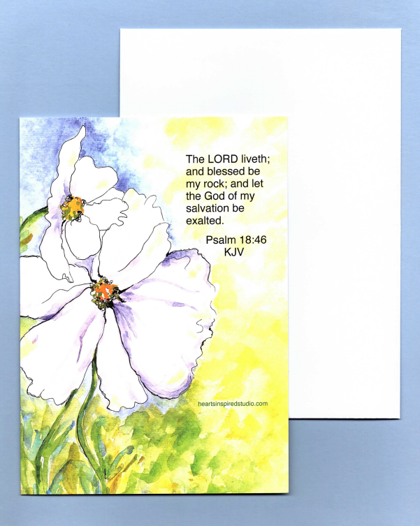 Cosmos Greeting Card