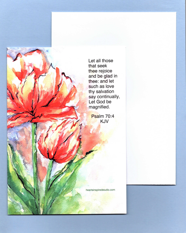 Tulip Garden Card