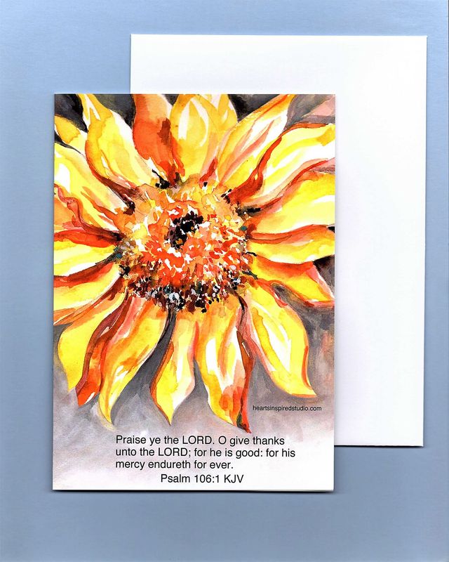 Sunflower Psalm 106