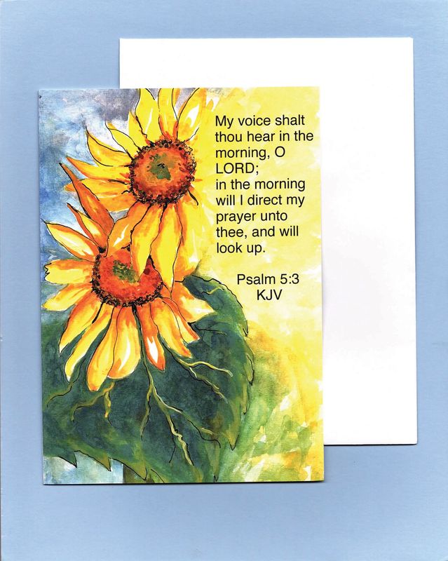 My voice shalt thou hear... Psalm 5:3