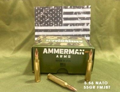 Range & Training Rifle Ammunition 5.56 NATO 55GR FMJBT