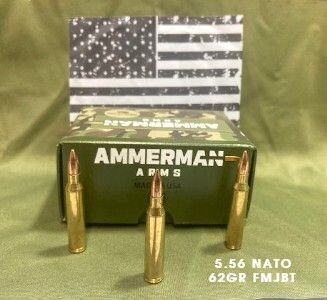 Range & Training Rifle Ammunition 5.56 NATO 62 GR FMJBT