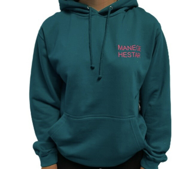 Hestar hoodie met naam (volwassenen)