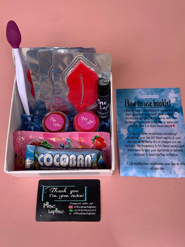 Complete lipcare kit for guys