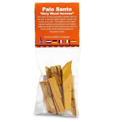 Palo Santo legno gr 40 cm 10