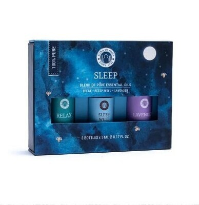 Set di 3 Oli Essenziali Sleep per Riposare 3 x 5 ml