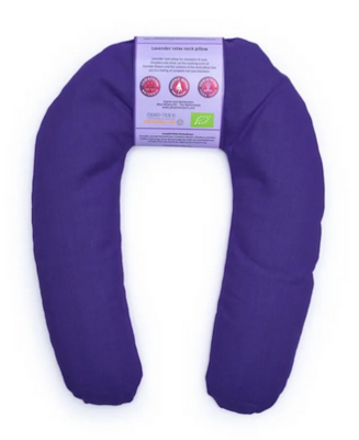 Cuscino per collo alla Lavanda color viola gr 450