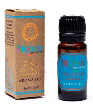 Olio essenziale aromatico Agarwood Organic Goodness ml 100