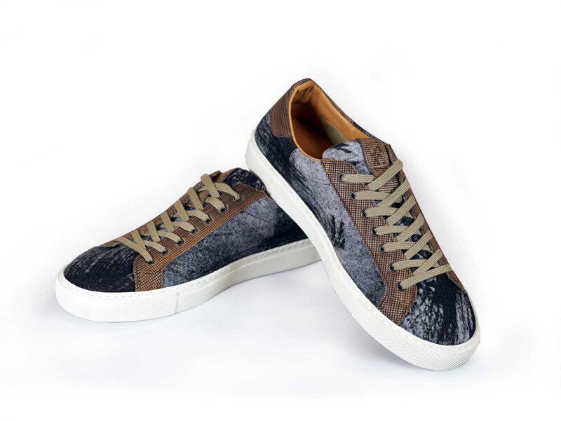alpi.sneaker | Art . Grigio . Wood