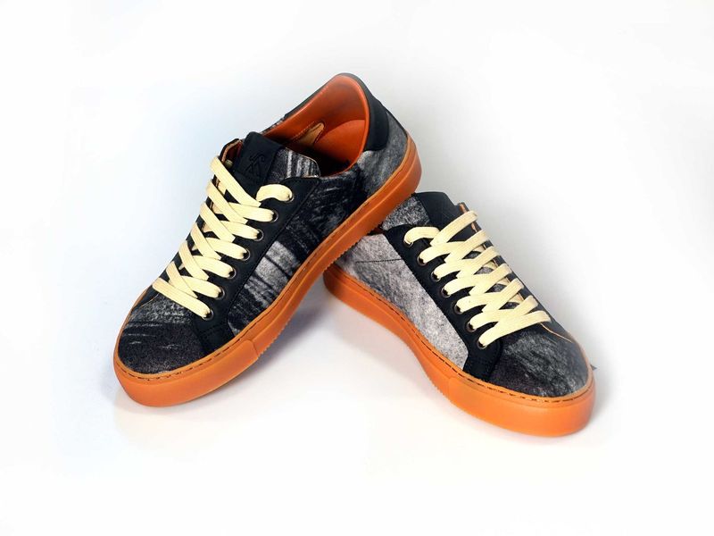 alpi.sneaker | Art . Grigio . Leather *Vibram*