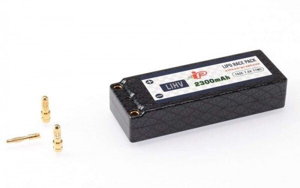 2300mAh 7.6V  100C 2S LiPo HV for 1:18