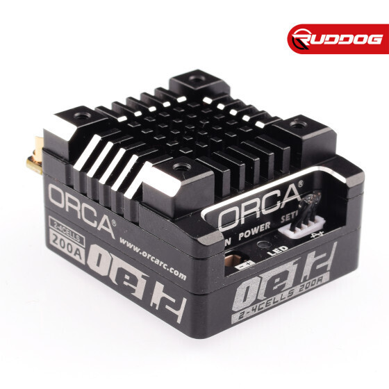 ORCA OE1.2 2-4S 200A ESC Brushless Speed Controller