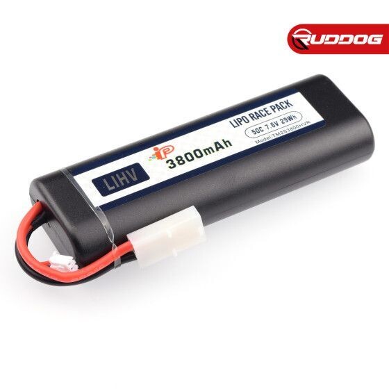 Intellect 3800mAh 50C 7.6V Graphene Round Stick Pack LiHV (Tamiya Plug)