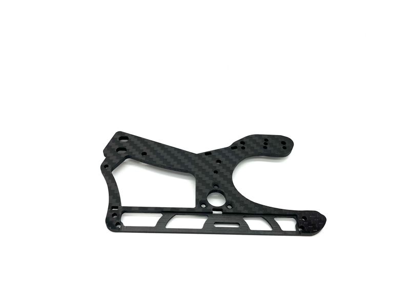 Plaque chassis carbone droit 1-8 MBK '24