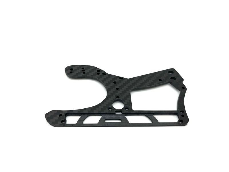 Left carbon chassis plate​ 1:8 MBK '24