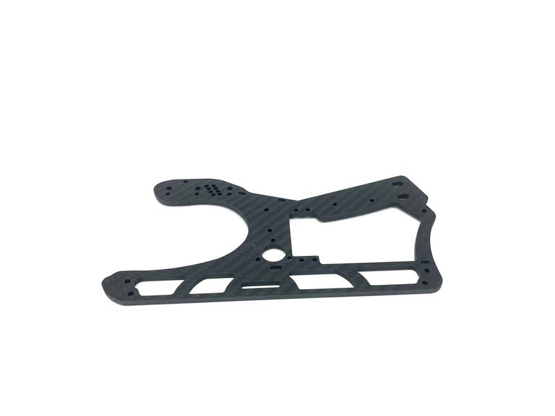 Plaque carbone chassis droit '24