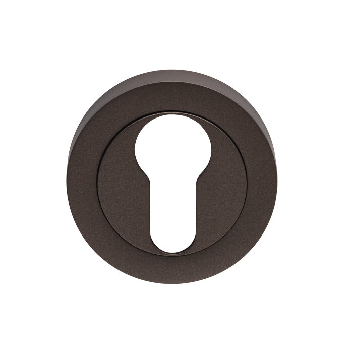 Euro Escutcheon - Matt Bronze