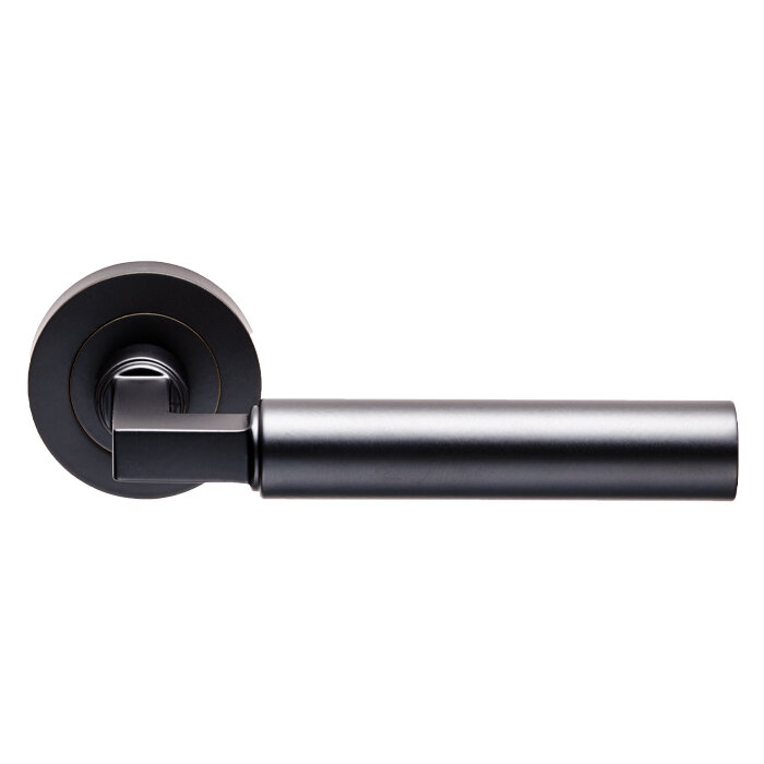 Amiata Lever on Rose - Matt Black