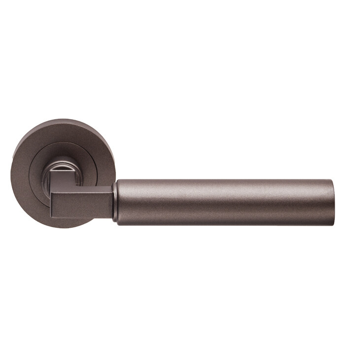 Amiata Lever on Rose - Matt Bronze