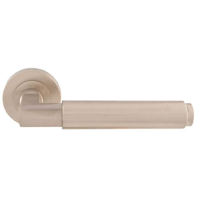 Masano Lever On Rose Satin Nickel - Satin Nickel