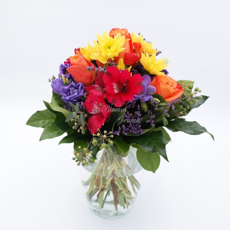 Bunte Blumenfreude