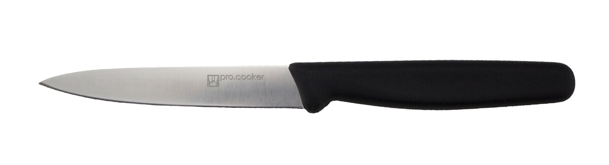 Confezione 1 pezzo COLTELLO OFFICE 10  CM MANICO NERO