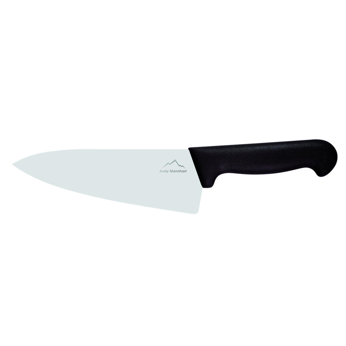 Confezione 1 pezzo COLTELLO CHEF 17CM LAM LARG MANICO NERO
