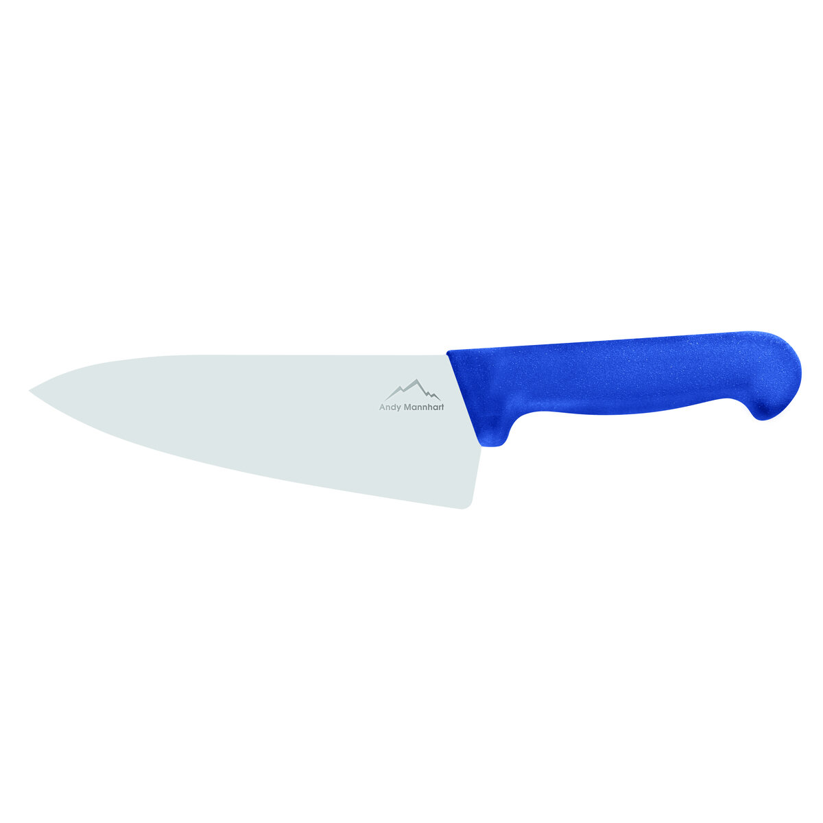 Confezione 1 pezzo COLTELLO CHEF 17CM LAM LARG MANICO BLU