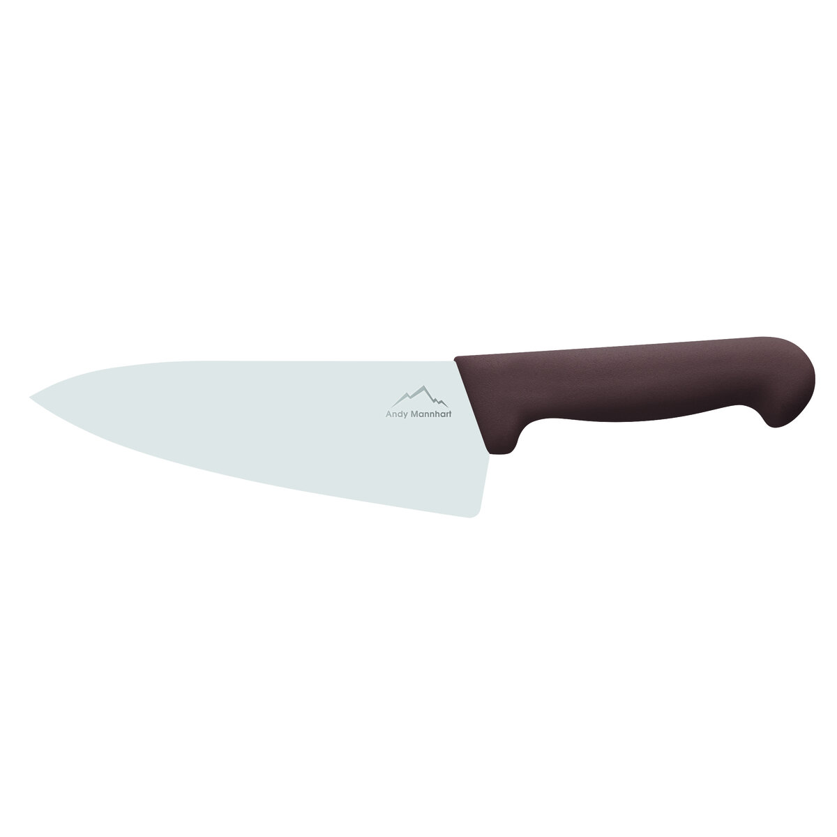 Confezione 1 pezzo COLTELLO CHEF 17CM LAM LARG MANICO MARRON