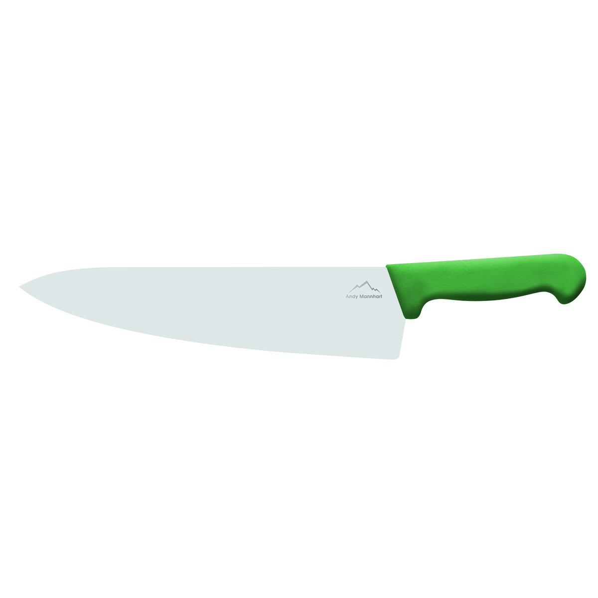 Confezione 1 pezzo COLTELLO CHEF 26CM LAM LARG MANICO VERDE
