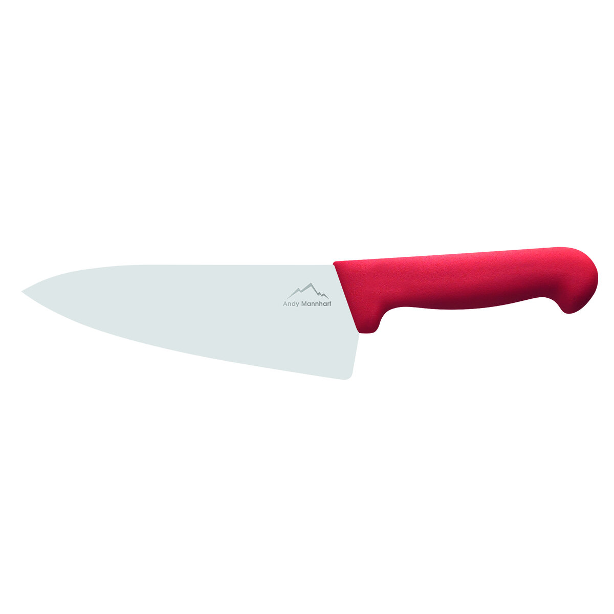 Confezione 1 pezzo COLTELLO CHEF 17CM LAM LARG MANICO ROSSO
