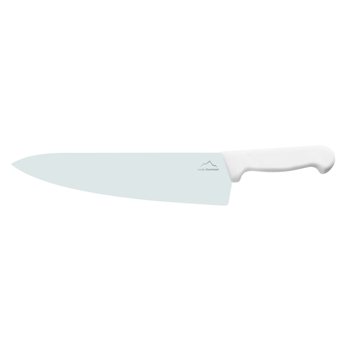 Confezione 1 pezzo COLTELLO CHEF 26CM LAM LARG MANICO BIANCO
