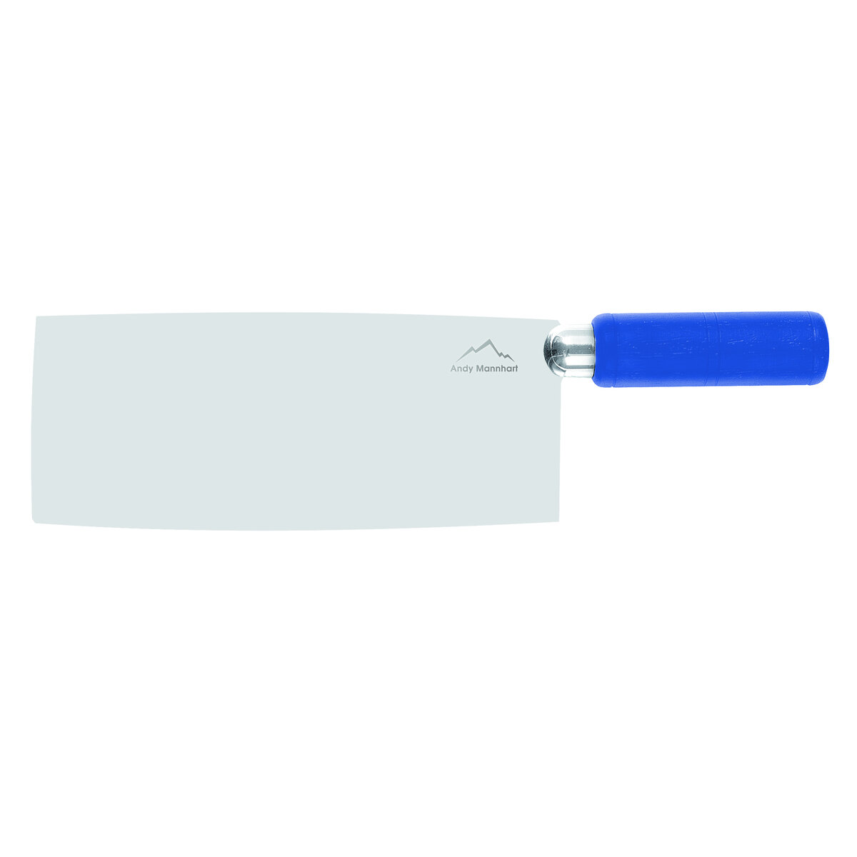 Confezione 1 pezzo MANNAIA 20  CM MANICO BLU