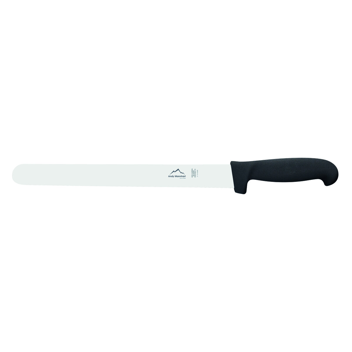 Confezione 1 pezzo COLTELLO TAGLIO 30  CM MANICO NERO