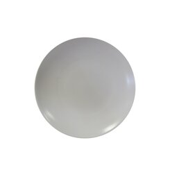 Confezione 12 pezzi PIATTO COUPE PIANO 24CM BIANCO OPACO ERA
