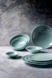 Confezione 6 pezzi PIATTO COUPE FONDO 25CM JADE