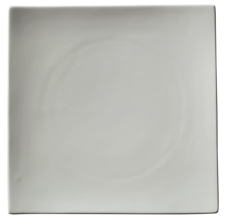 Confezione 6 pezzi PIATTO PIANO QUADRO  21X21CM OKITO