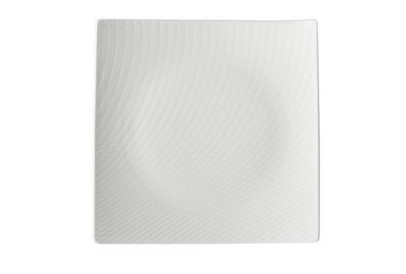 Confezione 6 pezzi PIATTO PIANO QUADRO  19X19CM OKITO
