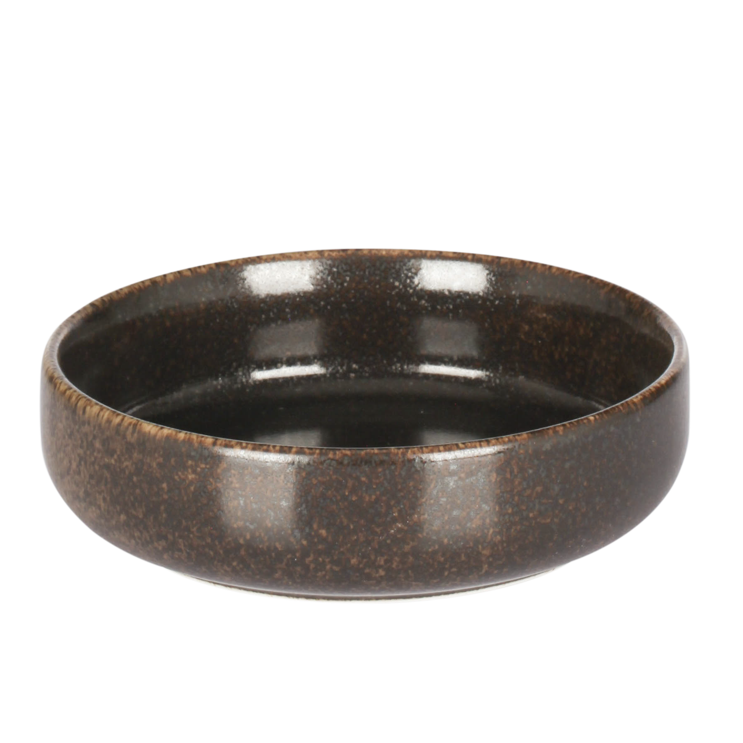 Confezione 4 pezzi PIATTO BORDO DRITTO 20CM MARRON AIRAIN