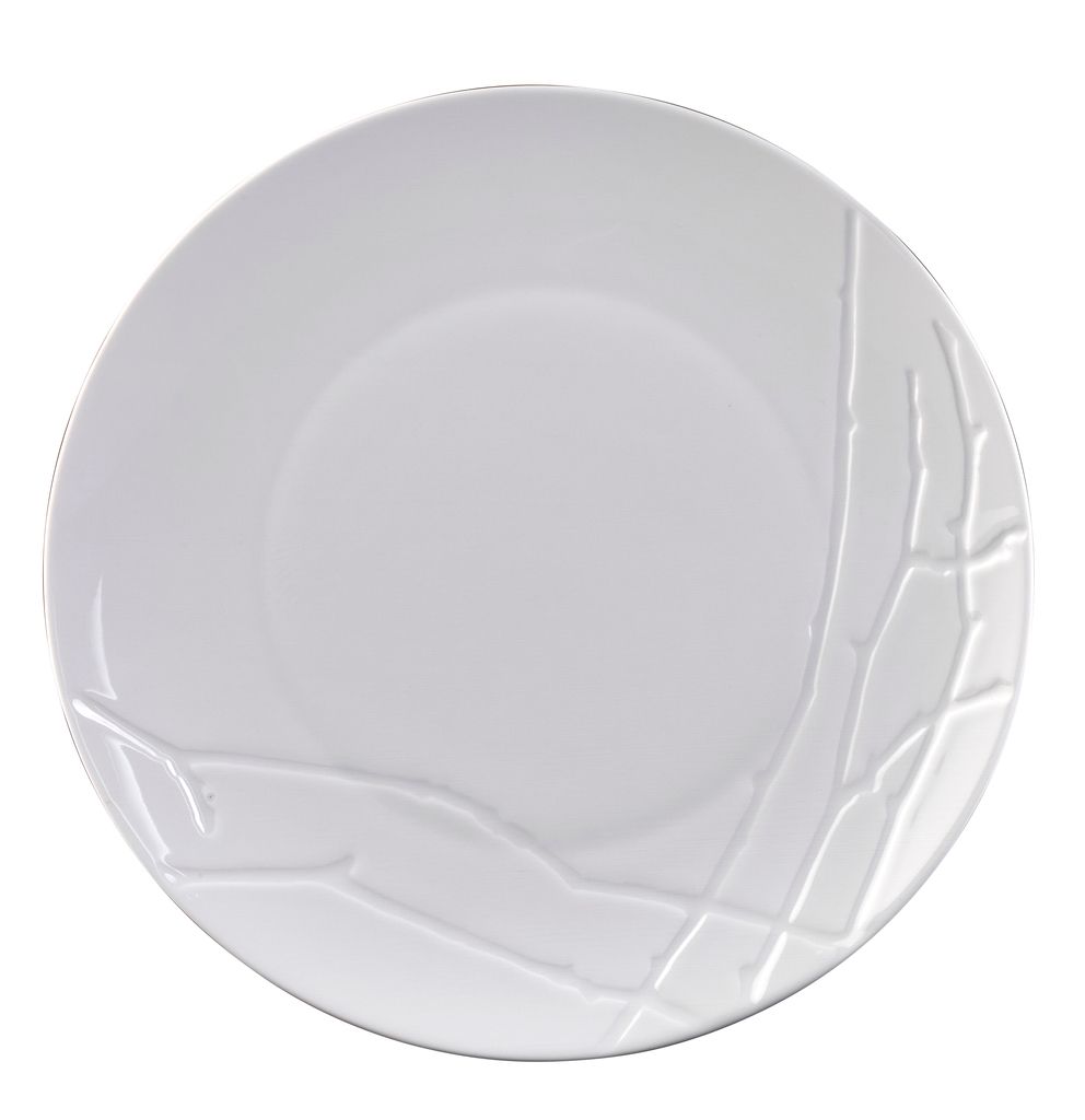 Confezione 6 pezzi PIATTO COUPE 22CM GRAVEE BRUSHWOOD