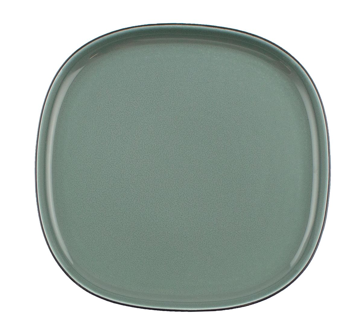 Confezione 6 pezzi PIATTO QUADRO 22CM BLEU IKON