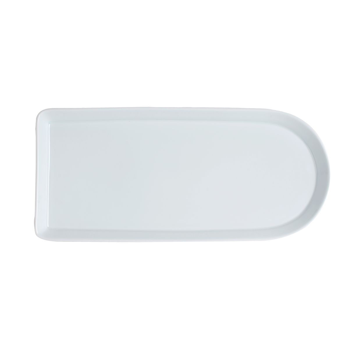 Confezione 6 pezzi PIATTO OVALE 31X14CM SNACK