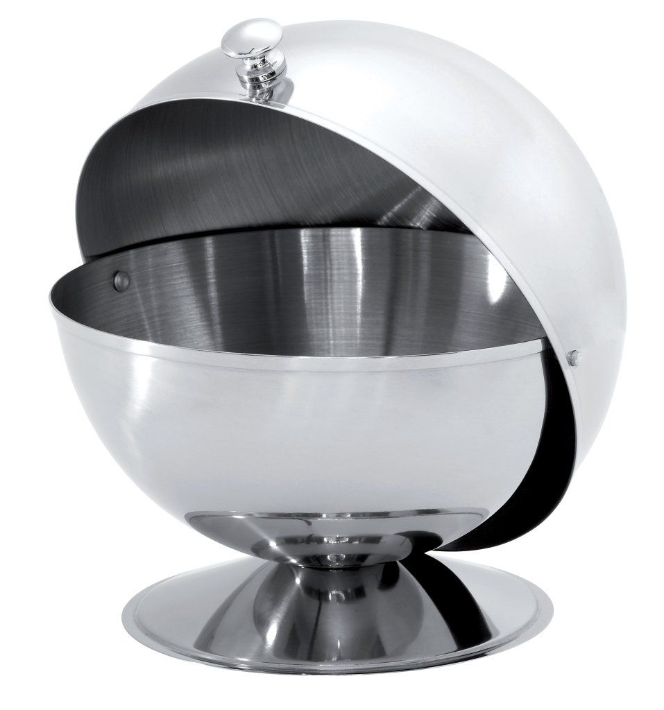 Confezione 1 pezzo ZUCCHERIERA 13CM INOX