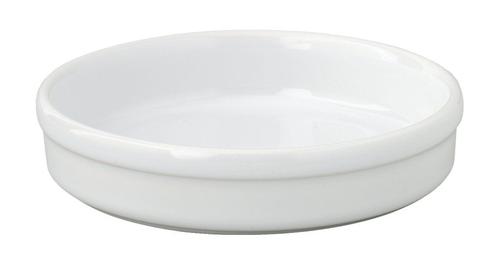 Confezione 6 pezzi PIATTO CATALANA BIANC. 14CM H.3CM