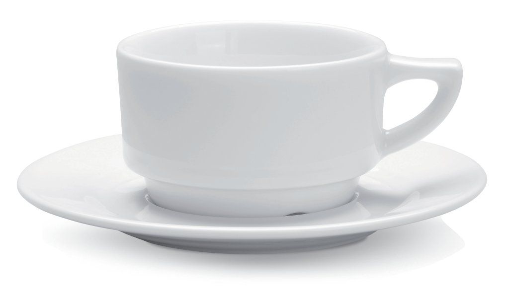 Confezione 12 pezzi PIATT.15CM P/TAZZA THE 18CL CAFETT