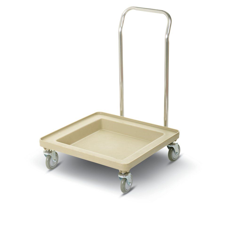 Confezione 1 pezzo BASE SU RUOTE 54X54X10  CM BLEU