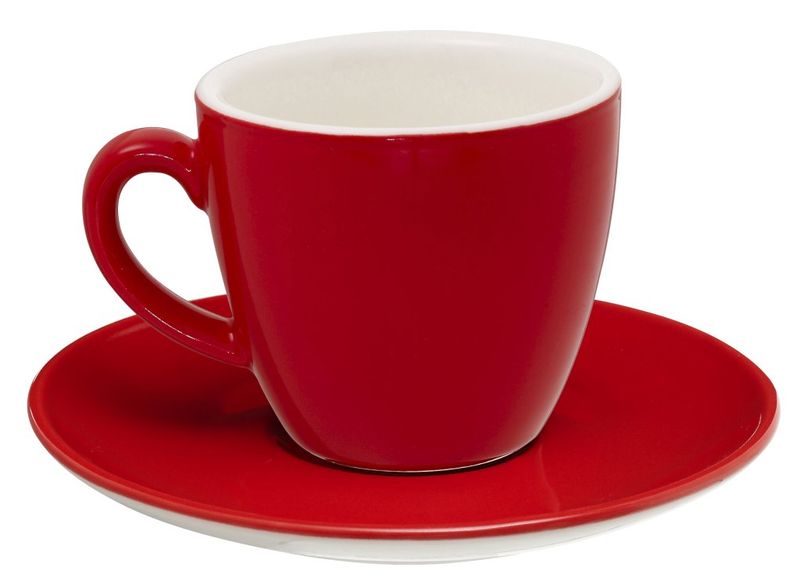 Confezione 6 pezzi TAZZA EXPRES. 9CL EMOTIONS ROSSO