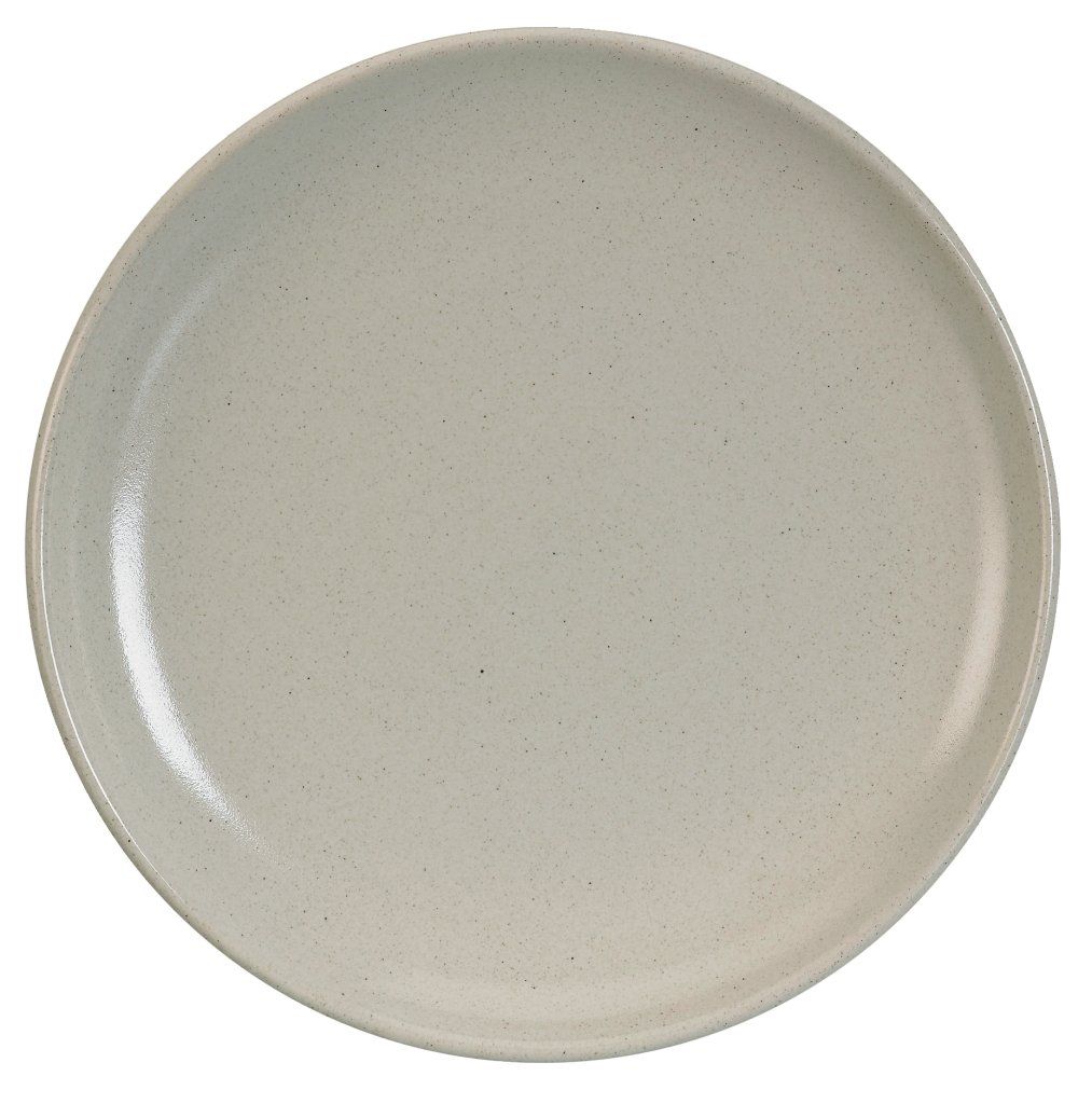 Confezione 12 pezzi PIATTO COUPE GRES 19CM ECRU