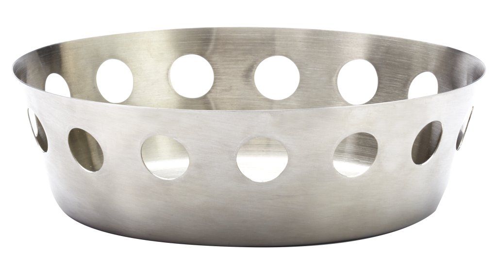 Confezione 1 pezzo CESTO INOX  PERFORE D17 H5CM