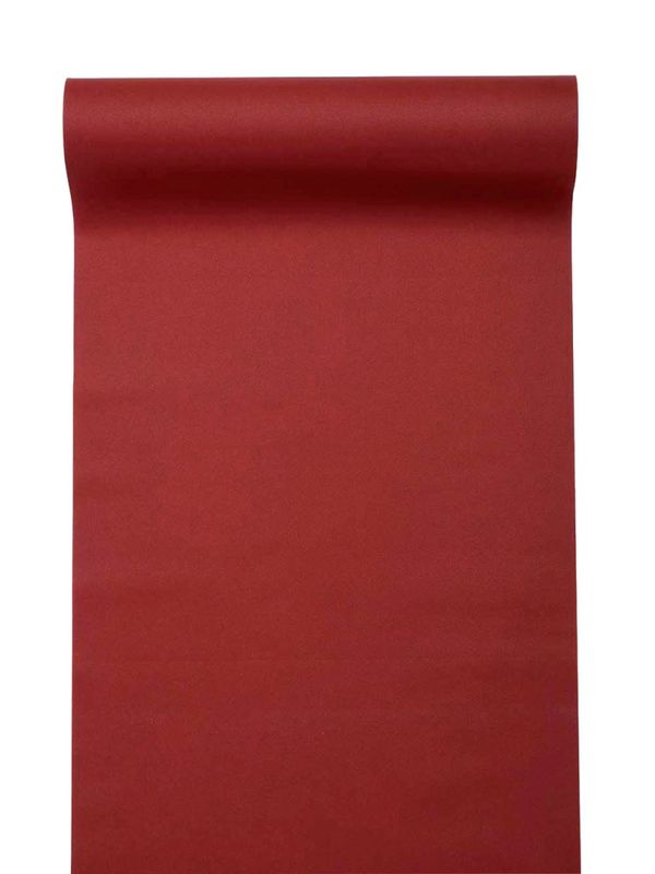 Confezione 2 pezzi ROTOLO TOVAGLIA 1,20X25M BORDEAUX LISAH